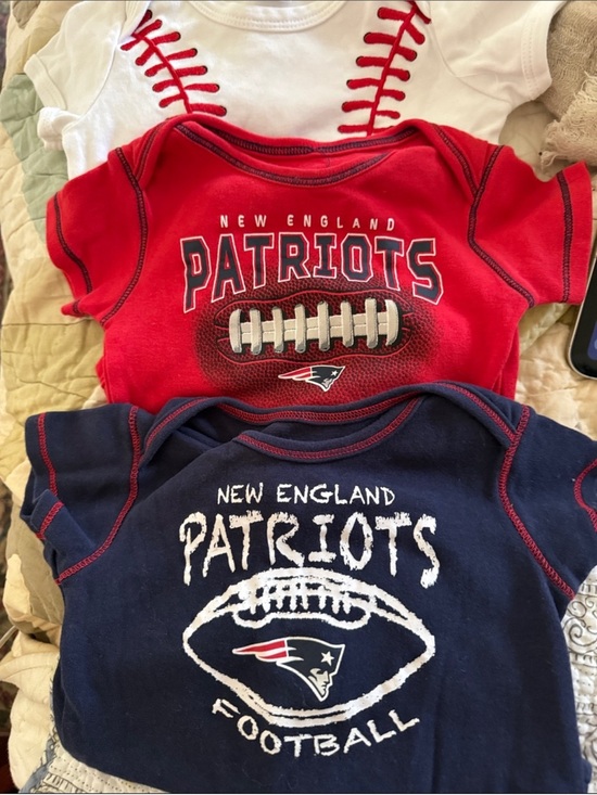 Patriots Other - Toddler Football Tee - Red and a Blue one